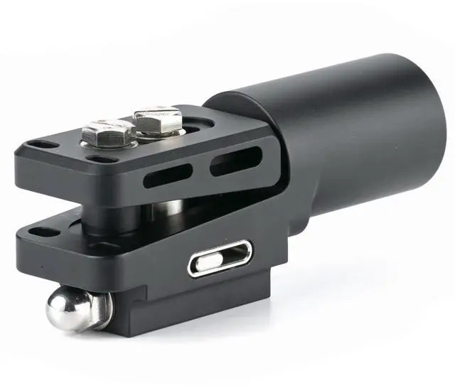 Alt view image 2 of 3 - Tilta Front Tow Hook Adapter for Speed Rail Car Mounting Kit, Black #HDA-SRK-FTH