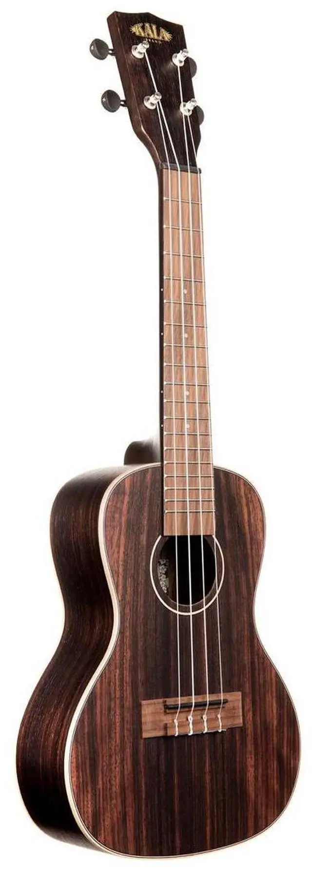 Alt view image 4 of 4 - Kala KA-EBY-C Ebony Concert Ukulele Natural