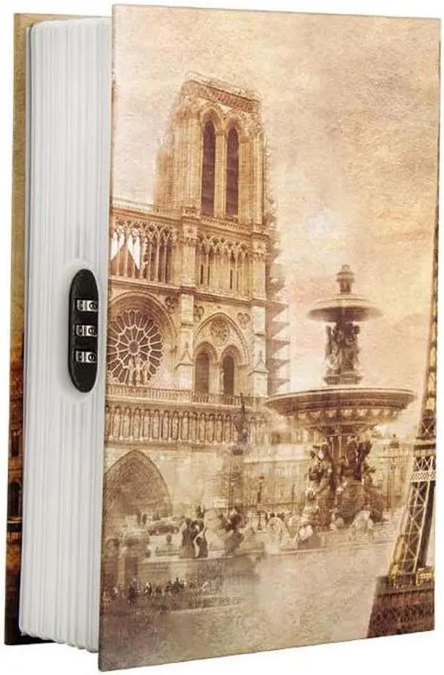 Alt view image 18 of 19 - Barska CB12362 Paris Book Lock Box with Combination Lock
