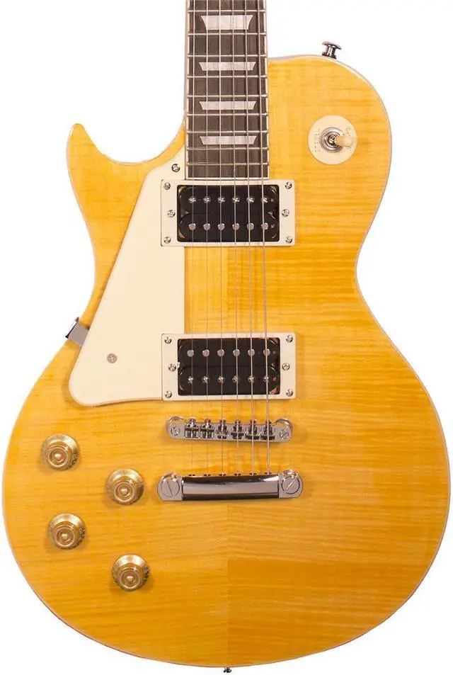 Alt view image 2 of 6 - Sawtooth Heritage Series Left-Handed Electric Guitar, Rosewood Fretboard, Tuscan Flame