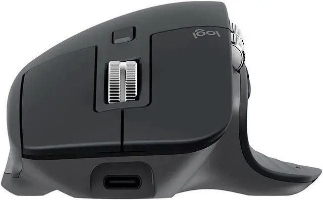 Alt view image 14 of 17 - Logitech MX Master 3 for Business, Wireless Mouse, Logi Bolt Technology, Bluetooth, MagSpeed Scrolling, Ergonomic, Rechargeable, Globally Certified, PC/Mac/Linux - Graphite