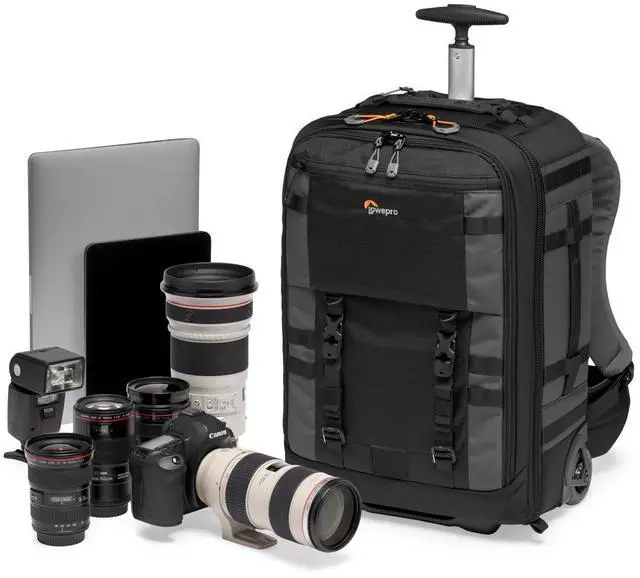Alt view image 2 of 7 - Lowepro Pro Trekker RLX 450 AW II 28L Camera Roller Backpack, Black