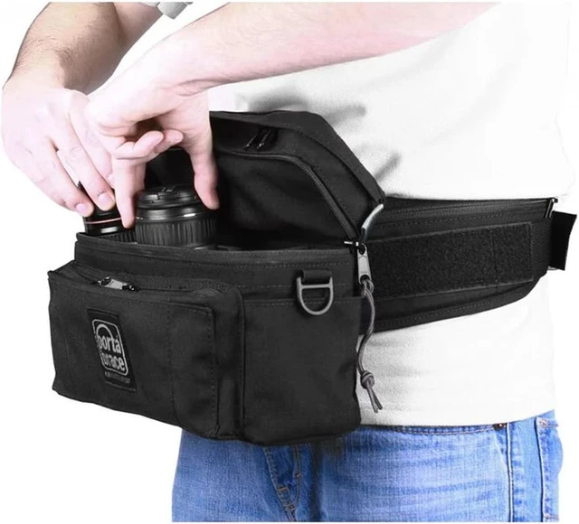 Alt view image 4 of 4 - Porta Brace HIP-3LENS Hip-Pack Case for Up to 3 Lenses