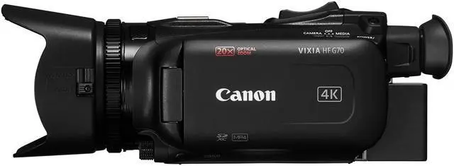 Alt view image 14 of 18 - Canon VIXIA HF G70 Professional Camcorder