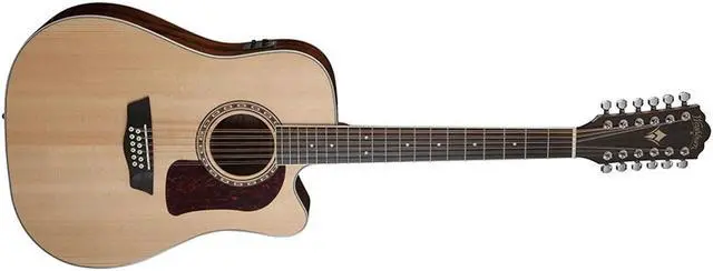 Alt view image 8 of 8 - Washburn HD10SCE12 Heritage 12-String Acoustic-Electric Guitar