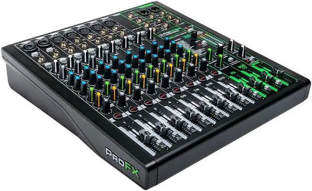 Alt view image 6 of 10 - Mackie ProFX12v3 12 Channel Professional Effects Mixer with USB