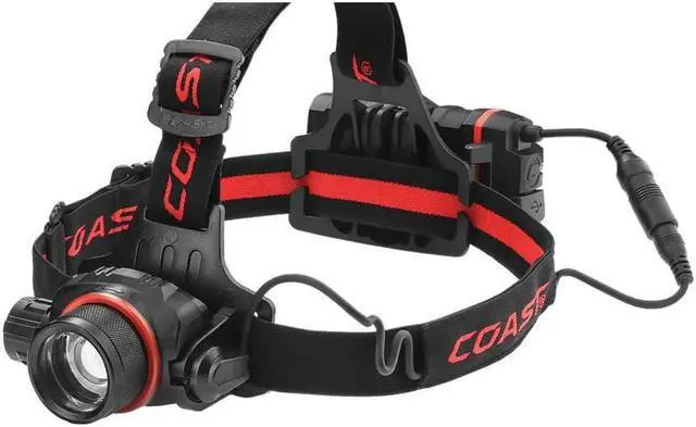 Alt view image 5 of 6 - Coast CST-21343 Hl8r Rechargeable Pure Beam Focusing Headlamp
