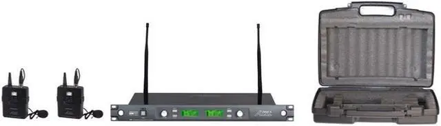 Main image of Audio 2000s AWM6546DU Dual-Diversity UHF Wireless Lavalier Microphone System