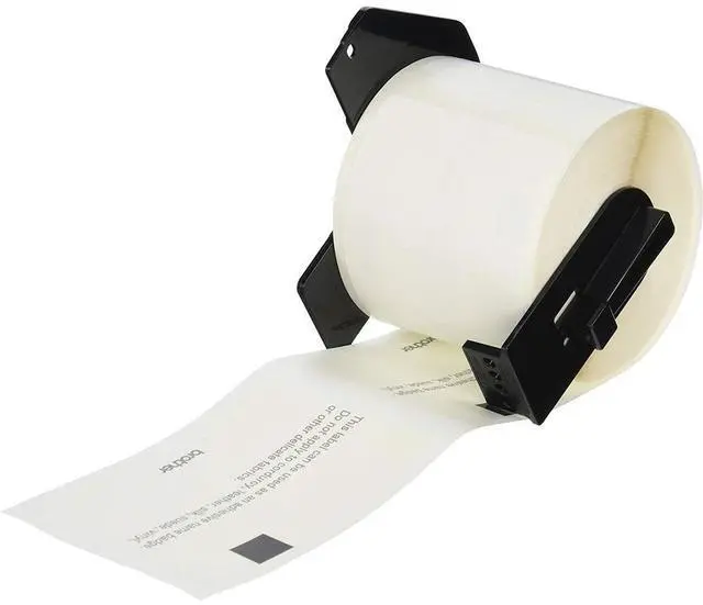 Alt view image 16 of 18 - Brother DK1234 Brother Name Badge Label - 2.36" Width x 3.39" Length - Rectangle - Direct Thermal - White - Paper - 260 Label