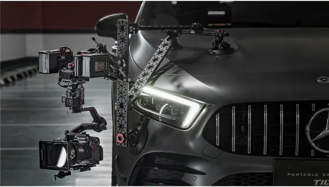 Alt view image 6 of 7 - Tilta Hydra Alien Shock Absorbing Head with Soft Spring Module, Black
