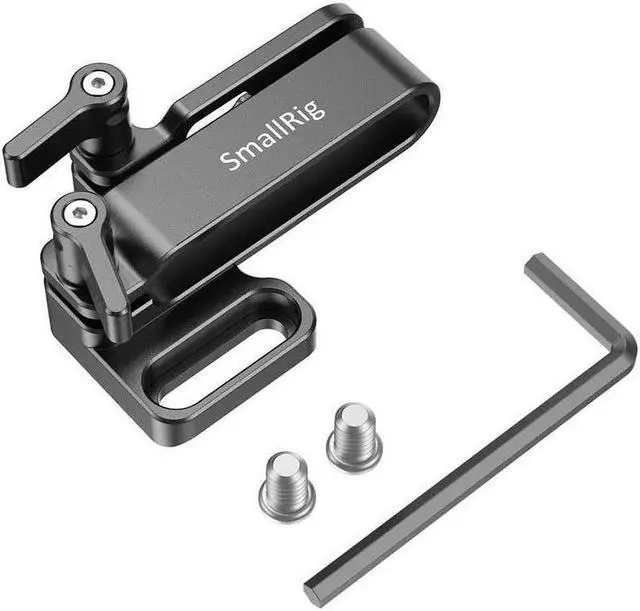 Alt view image 2 of 7 - SmallRig Samsung T5 SSD Mount for BMPCC 4K/6K and Z CAM E2 Cages, New Version