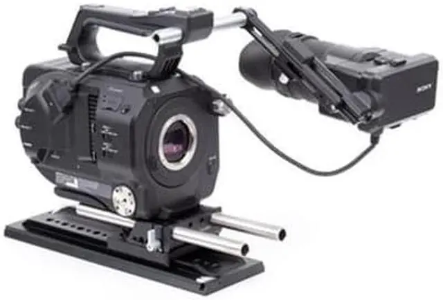 Alt view image 2 of 6 - Wooden Camera UVF Mount for Sony FX9, FS7, FS7mkII, Panasonic EVA1 Cameras, No Clamp
