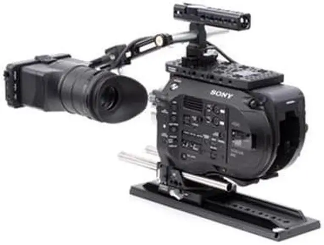 Alt view image 4 of 6 - Wooden Camera UVF Mount for Sony FX9, FS7, FS7mkII, Panasonic EVA1 Cameras, No Clamp