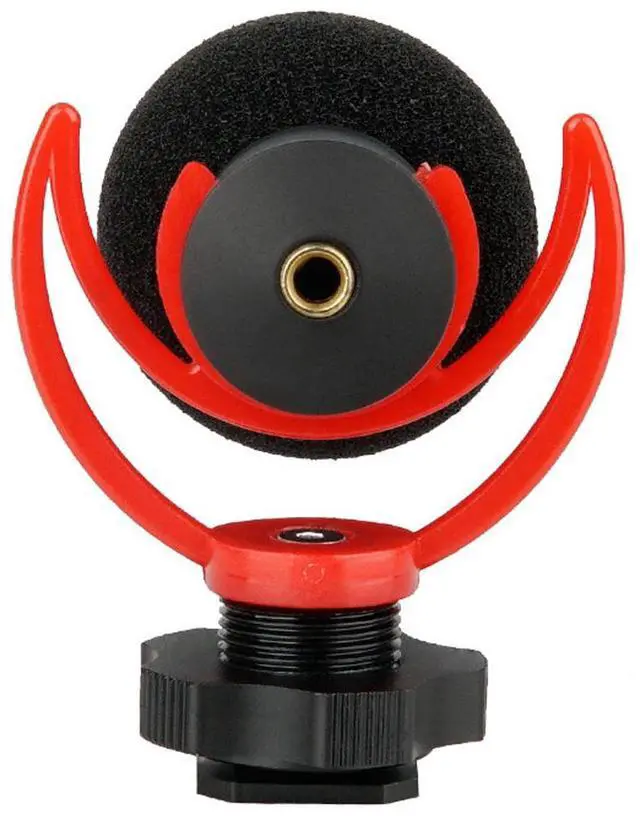 Alt view image 3 of 7 - AndyCine M1 Compact On-Camera Microphone with 3.5mm TRRS Cable