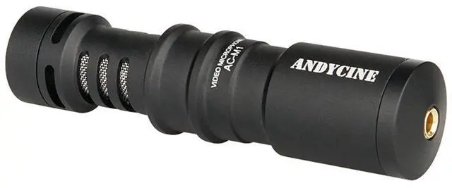 Alt view image 4 of 7 - AndyCine M1 Compact On-Camera Microphone with 3.5mm TRRS Cable
