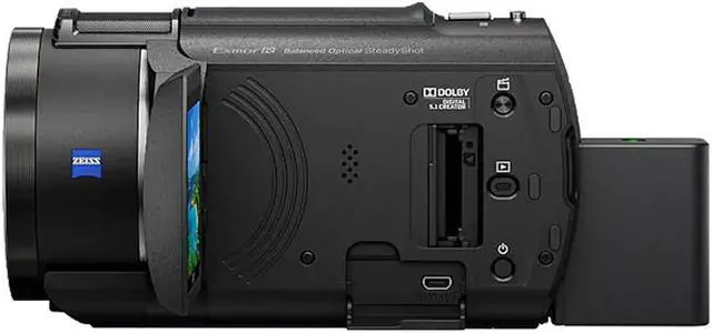 Alt view image 14 of 17 - Sony FDR-AX43A UHD 4K Handycam Camcorder