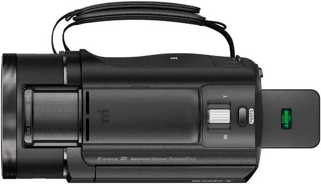 Alt view image 16 of 17 - Sony FDR-AX43A UHD 4K Handycam Camcorder