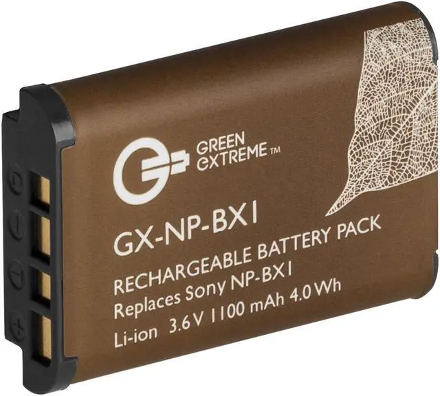 Alt view image 2 of 4 - Green Extreme NP-BX1 Lithium-Ion Battery Pack (3.6V 1100mAh)