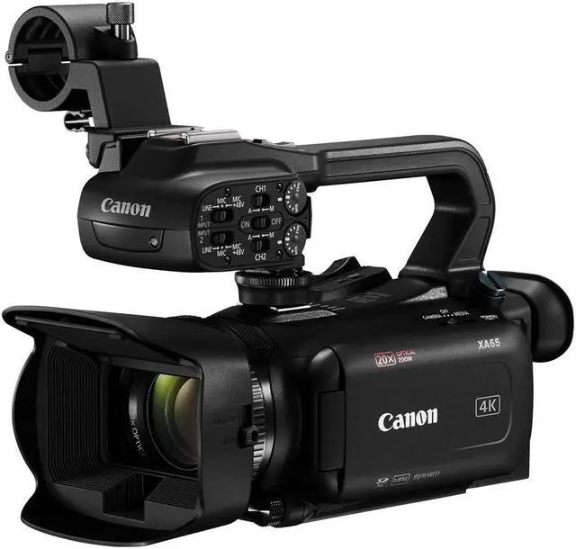 Alt view image 3 of 5 - Canon XA65 Professional UHD 4K Camcorder - OEM