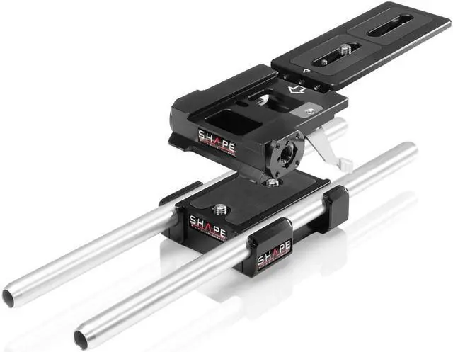 Alt view image 3 of 7 - Shape Full Camera Cage with 15mm LW Rod System for RED KOMODO