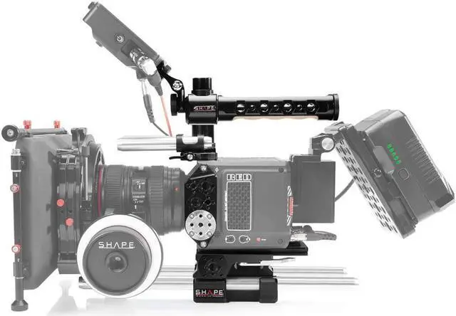 Alt view image 5 of 7 - Shape Full Camera Cage with 15mm LW Rod System for RED KOMODO