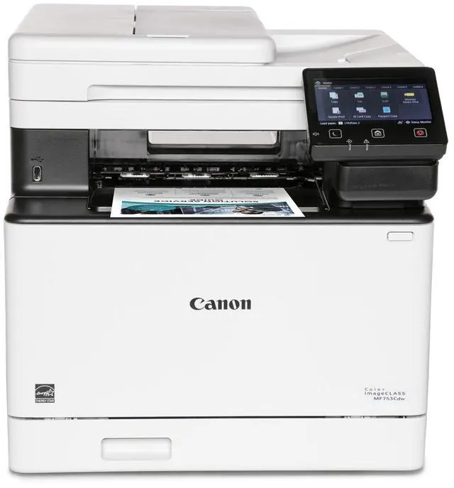 Main image of Canon imageCLASS MF753Cdw Wireless Laser Multifunction Printer Color White