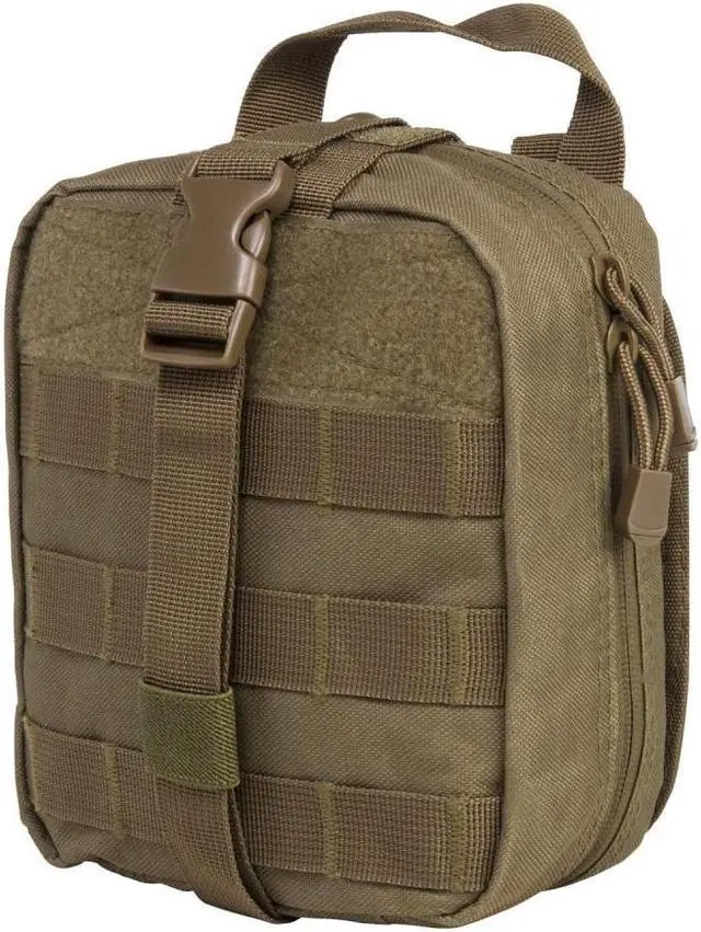 Alt view image 2 of 8 - VISM MOLLE EMT Pouch, Tan