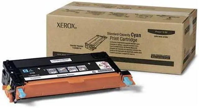 Alt view image 11 of 18 - Xerox High Capacity Cyan Toner Cartridge (6 000 Yield) 113R00723