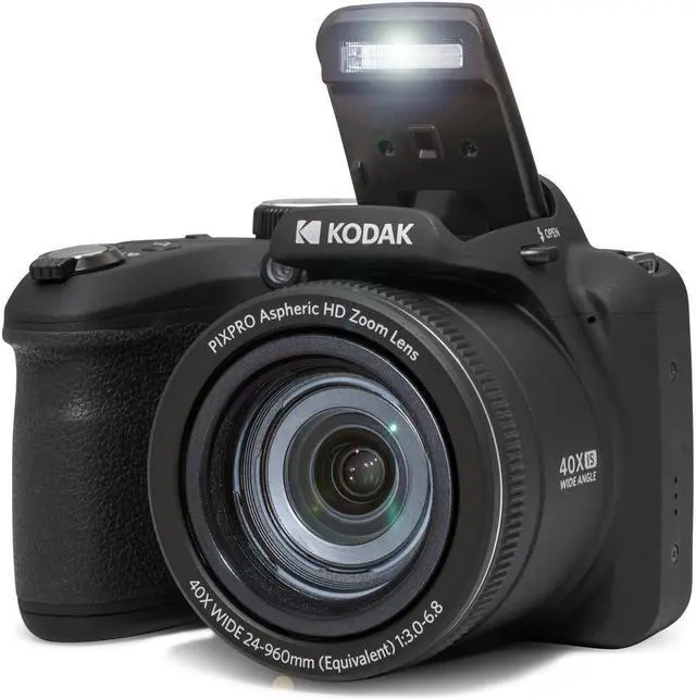 Alt view image 12 of 16 - Kodak PIXPRO AZ405 20.7MP Astro Zoom Digital Camera with 40x Optical Zoom (Black)