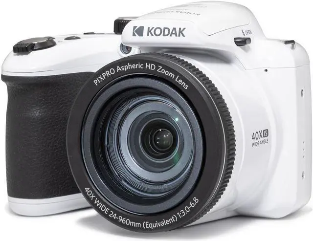 Alt view image 10 of 16 - Kodak PIXPRO AZ405 20.7MP Astro Zoom Digital Camera with 40x Optical Zoom (White)