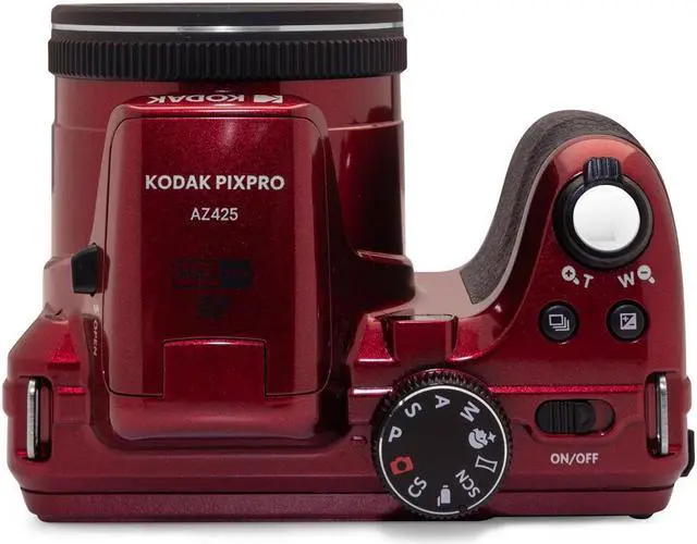 Alt view image 9 of 15 - Kodak PIXPRO AZ425 Astro Zoom 20MP Digital Camera with 42x Optical Zoom (Red)