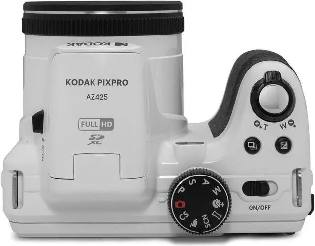 Alt view image 8 of 13 - Kodak PIXPRO AZ425 Astro Zoom 20MP Digital Camera with 42x Optical Zoom (White)