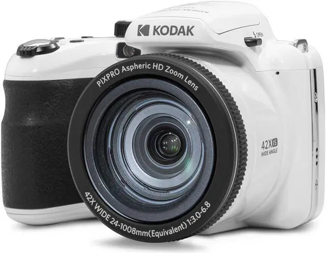 Alt view image 7 of 13 - Kodak PIXPRO AZ425 Astro Zoom 20MP Digital Camera with 42x Optical Zoom (White)