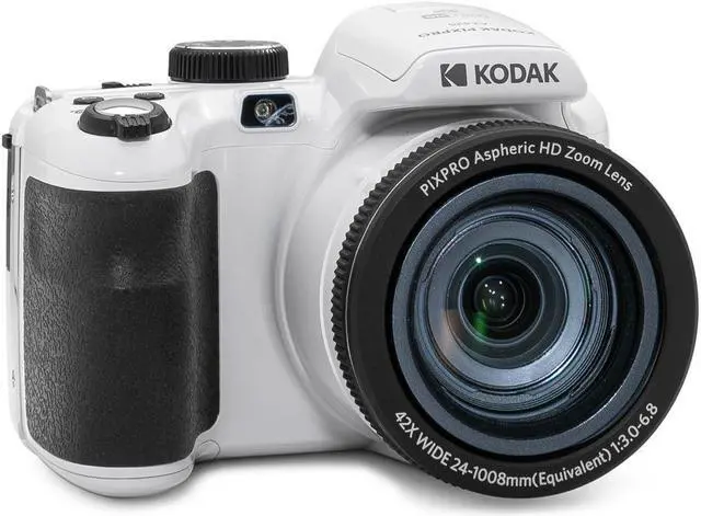 Alt view image 10 of 13 - Kodak PIXPRO AZ425 Astro Zoom 20MP Digital Camera with 42x Optical Zoom (White)