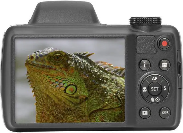 Alt view image 9 of 15 - Kodak PIXPRO AZ528 16MP Astro Zoom Digital Camera with 52x Optical Zoom (Black)
