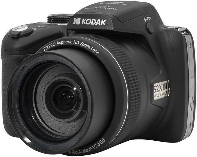 Alt view image 11 of 15 - Kodak PIXPRO AZ528 16MP Astro Zoom Digital Camera with 52x Optical Zoom (Black)
