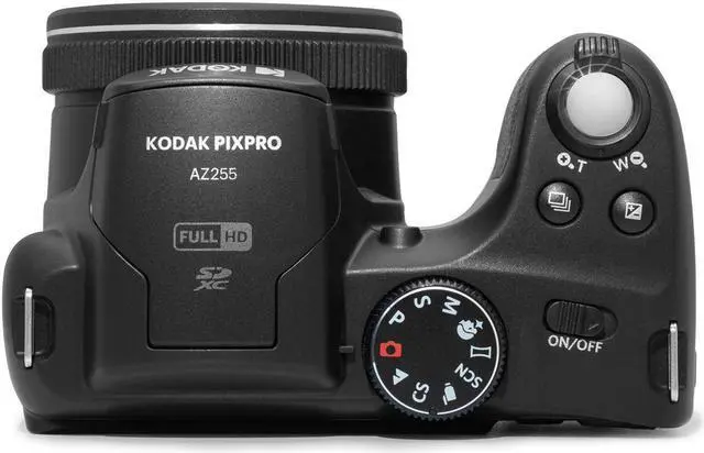 Alt view image 10 of 15 - Kodak PIXPRO AZ255 Astro Zoom 16MP Digital Camera (Black)