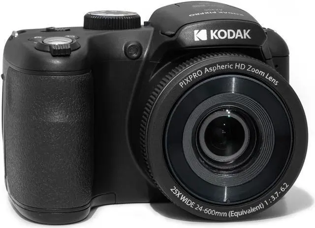 Alt view image 13 of 15 - Kodak PIXPRO AZ255 Astro Zoom 16MP Digital Camera (Black)