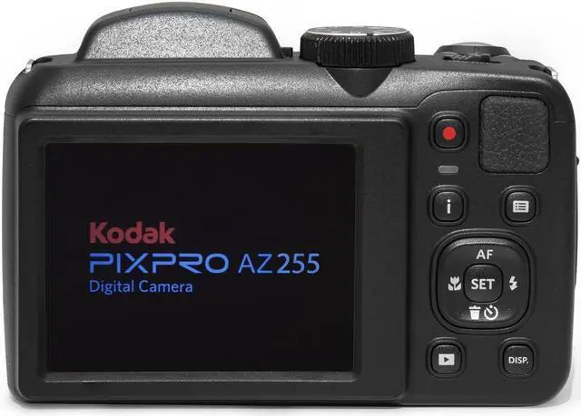 Alt view image 14 of 15 - Kodak PIXPRO AZ255 Astro Zoom 16MP Digital Camera (Black)