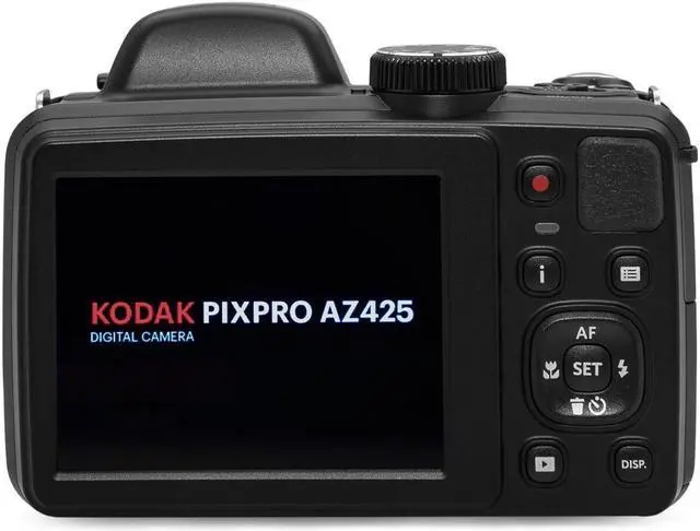 Alt view image 14 of 15 - Kodak PIXPRO AZ425 Astro Zoom 20MP Digital Camera with 42x Optical Zoom (Black)