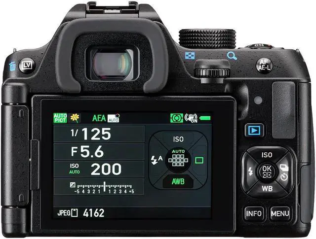 Alt view image 9 of 14 - Pentax KF DSLR Camera Body (Black)