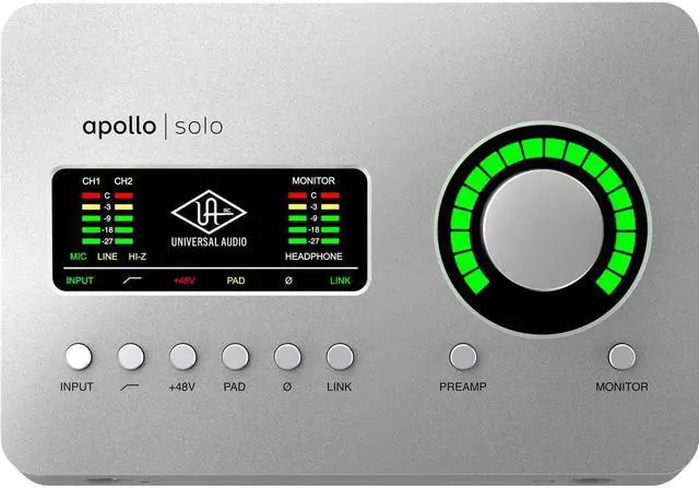 Alt view image 3 of 6 - Universal Audio Apollo Solo USB Heritage Edition