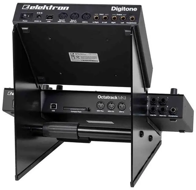 Alt view image 7 of 7 - Headliner 2-Tier Desktop Synthesizer Stand