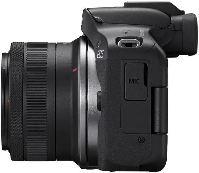 Alt view image 4 of 7 - Canon EOS R50 Mirrorless Camera with RF-S 18-45mm f/4.5-6.3 IS STM Lens, Black