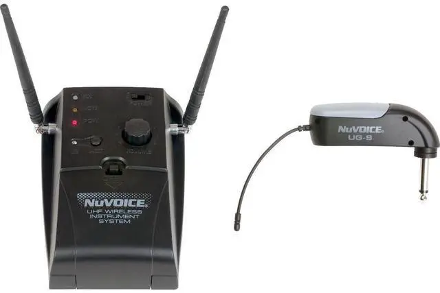 Alt view image 3 of 3 - NuVOICE | NV-UG-9 - U-Series Wireless 90 degree Guitar Sys