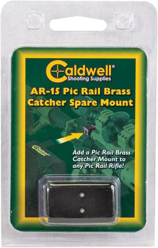 Alt view image 4 of 4 - BTI 123904 Caldwell AR Pic Rail Brass Catcher Spare Mount