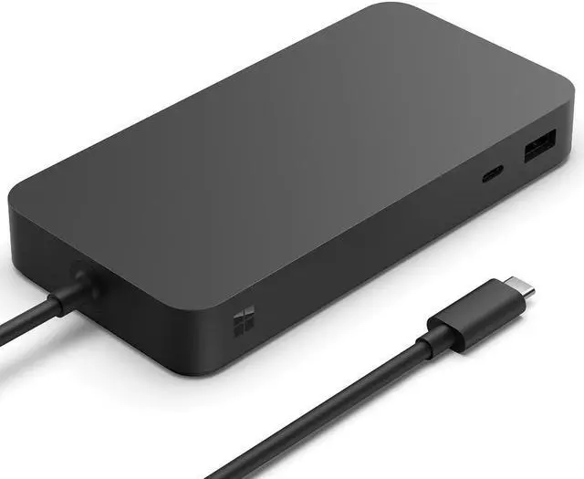 Alt view image 16 of 20 - Microsoft Surface Thunderbolt 4 Docking Station - Black (T8H-00001)