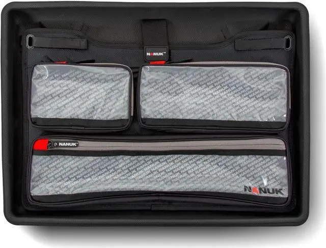 Alt view image 2 of 2 - Nanuk Large Series 933 Waterproof Hard Case with Lid Organizer, Dividers, Black