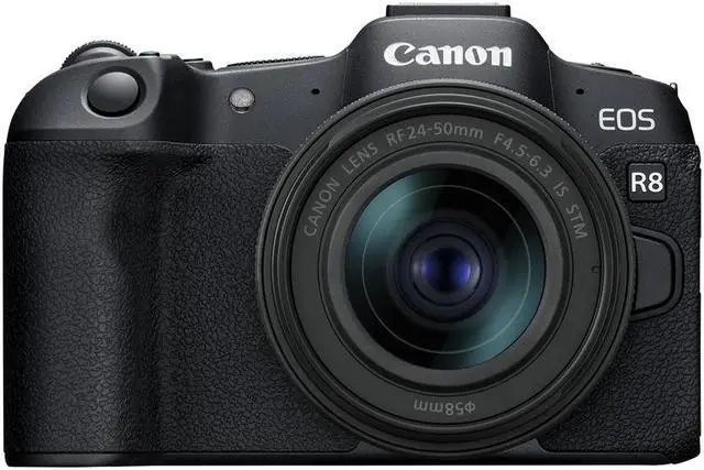 Alt view image 14 of 20 - Canon EOS R8 Full-Frame Mirrorless Camera w/RF24-50mm F4.5-6.3 is STM Lens