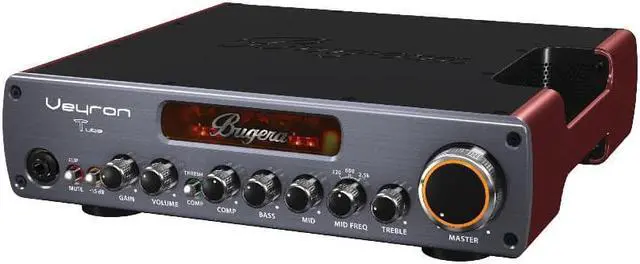 Main image of Bugera Veyron T BV1001T 2000W Ultra-Compact Class-D Bass Amplifier with Tube Preamp, Optical Compressor and DYNAMIZER Technology